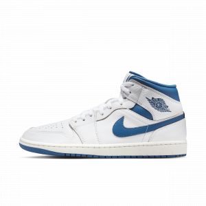 Jordan Air 1 Mid Se Blanc/bleu