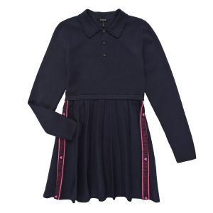 IKKS Robe enfant X230112 Marine - Taille 10 ans,12 ans,14 ans