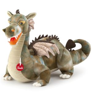 Trudi Sevi Peluche Dragon vert 60 cm