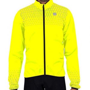 Image de Sportful Reflex Jacket - Veste de cyclisme taille M, jaune/noir