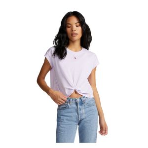 Converse T-shirt T-SHIRT COURT STAR CHEVRON TWIST Noir - Taille L;M;S;XL;XS