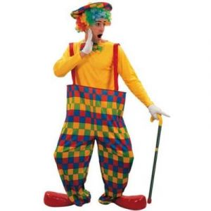 Ruedelafete Déguisement Salopette De Clown
