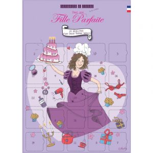 Calendrier Évènement - Calendrier fille parfaite 25 qualités