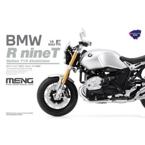 Meng Maquette moto : BMW R nineT Option 719 Aluminium (&Eacute;dition pr&eacute;-color&eacute;e) - 1/9