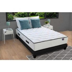 Image de CONFORT DESIGN Ensemble matelas + sommier 160x200 792 ressorts 7 zones Ferme 30 cm HOTEL GRAND CONFORT