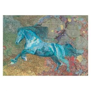 Heye Puzzle 2000 pièces : Map Art - Map Horse
