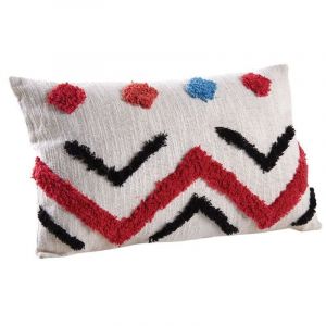 Image de Aubry Gaspard Coussin rectangulaire en coton tufté