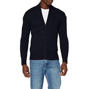 Schott NYC PLLANCE3 Pullover Sweater Homme, Bleu (Navy), L