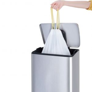 Image de Eko Ensemble de sacs poubelle F1 18-28 L 24x20 pcs Blanc