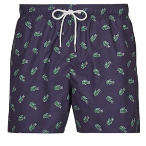 Lacoste Pour homme. Maillot de bain imprim? crocodile marine