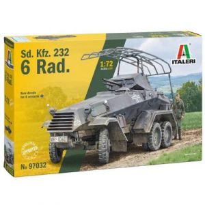Italeri Maquette Char : Sd.Kfz. 232 (6 Rad) &ndash; 1/72