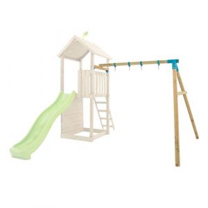 TP Toys Bras de portique balan&ccedil;oire double pour aire de jeux SKYWOOD bois FSC