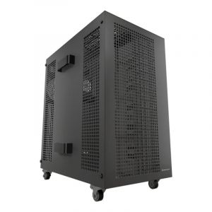 UNYKA Pro AI PRO 1500 Workstation, Noir, E-ATX, 17 Disques, Double Alimentation