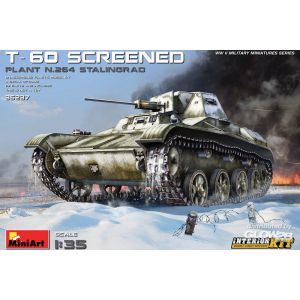 Image de Mini Art Maquette Char T-60 Screened (plant No.264 Stalingrad) Interior Kit