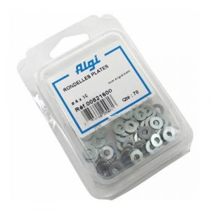 Algi Rondelle plate acier Diam 4x10 (blister de 70)