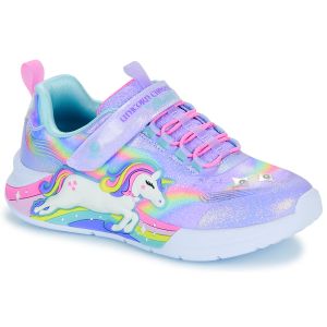 Skechers Baskets basses enfant UNICORN CHASER Violet - Taille 27,29,30,31,32