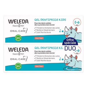 Weleda Gel Dentifrice Kids 0-6 ans