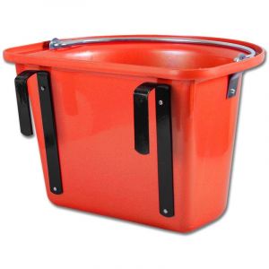 Waldhausen Mangeoire de porte avec anse 12 L COULEUR - Noir