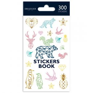 Image de Draeger Stickers autocollants - Origami - 300 pièces