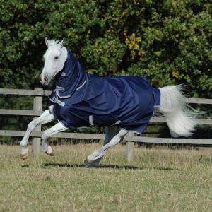 Couverture d'ext&eacute;rieur pour cheval imperm&eacute;able avec couvre-cou Bucas Freedom 100g