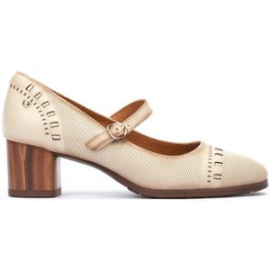 Pikolinos Chaussures à talon en cuir CALAFAT W1Z - Couleur BEIGE - Taille 36