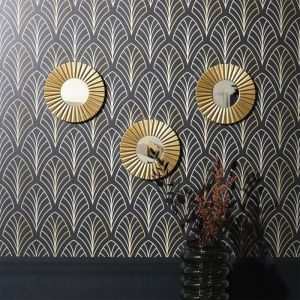 The home deco factory Lot de 3 miroirs