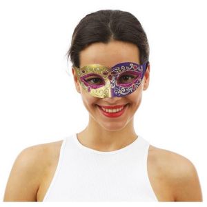 Image de Ruedelafete Loup v&eacute;nitien or et violet