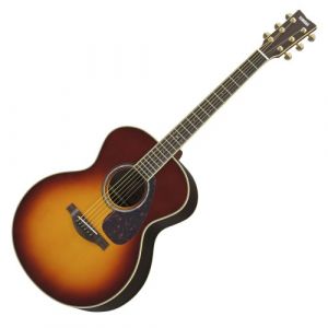 Image de Yamaha LJ6 ARE Brown Sunburst guitare acoustique folk