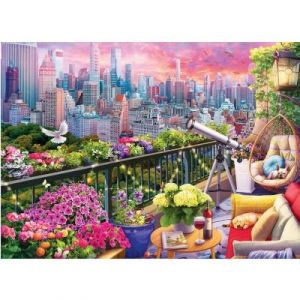 Eurographics Puzzle 1000 pi&egrave;ces : Jardin sur le toit de New York