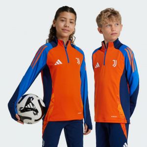 Adidas Juventus Maillot d'Entraînement Tiro 24 - Orange/Bleu Enfant, pointure 128 cm - ['Orange'] - Taille 128 cm