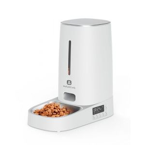 Molly&Cody BALOU Distributeur Automatique de Nourriture pour Chats et Chiens (récipient de 4 l, Distributeur Automatique de Nourriture sèche, Alimentation par Calendrier, Affichage LED, Verrouillage