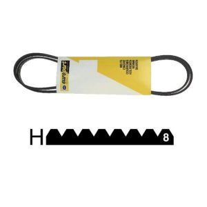 Electrolux 10278 - Courroie 1287 H8 MAEL extensible pour lave linge