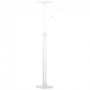 Brilliant AG Forrester LED plafonnier avec bras de lecture blanc Luminaires d'intérieur, lampadaires, plafonniers - 1x 26W LED