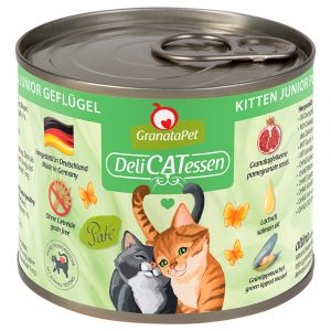Granatapet 6x200g DeliCatessen thon / canard - Nourriture pour Chat