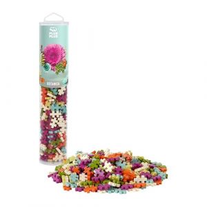 Plus Plus 240 Briques de Construction - M&eacute;ga Tube 240 pi&egrave;ces - M&eacute;lange de Couleurs Botanique - Jeu de Construction Enfant D&egrave;s 5 Ans et Adulte
