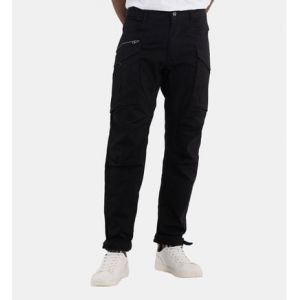 Image de REPLAY Pantalon cargo ajusté stretch Noir - Couleur Noir - Taille XS