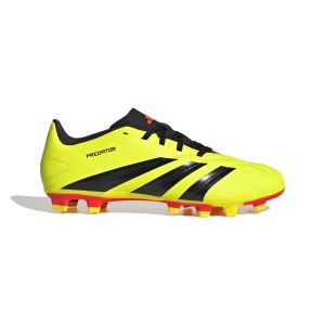 Adidas Chaussure de football Predator Club Multi-surfaces - Team Solar Yellow 2 / Core Black / Solar Red, Team Solar Yellow 2 / Core Black / Solar Red - Taille 45 1/3