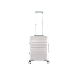 York Bagage &agrave; Main Aluminium - Valise de voyage / Valise / Bagage / Trolley - 54 cm (Petite) - Silver