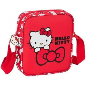 Safta Sac à bandoulière - Hello Kitty ICONIC - Confortable - Polyvalent - Pour enfants 5-14 ans