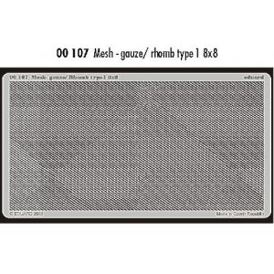 Eduard MAQUETTE MESH GAUZE/RHOMB TYPE I 8X8 00107