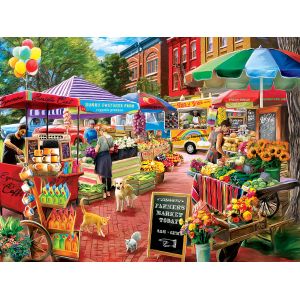 Image de Master pieces Puzzle Town Square Booths