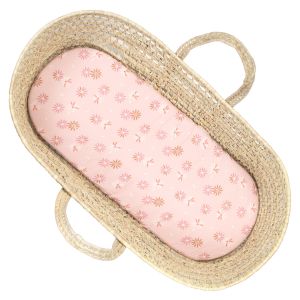 Sevira Kids Drap housse couffin ovale, Rosella