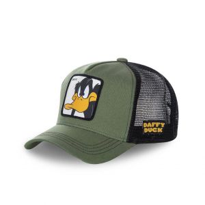 Image de Freegun Capslab Casquette Looney Tunes Daffy Vert Kaki