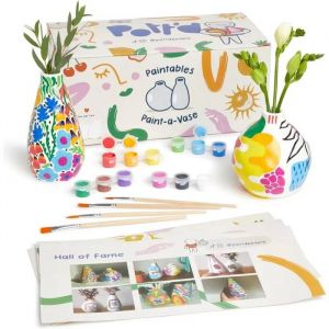 Kit Pott&iquest;D Peinture Sur Poterie - Cr&eacute;ez Vos Vases Personnalis&eacute;s Diy - Inclut Vases, Peintures & Guide Facile.