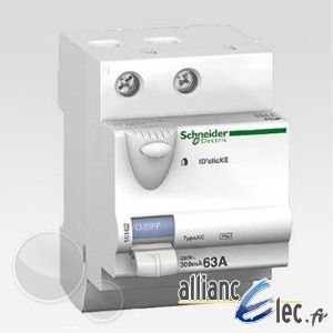 Schneider Electric 16156 - Interrupteur Diff&eacute;rentiel ID'clic 63A 30mA