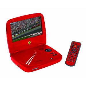 Image de Lexibook DVDP1FE - Lecteur DVD portable Ferrari