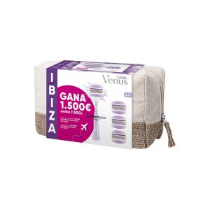Gillette VENUS BREEZE NECESER IBIZA máquina + 4 recambios