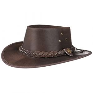 Chapeau en Cuir Hooley by Scippis chapeau de cowboy