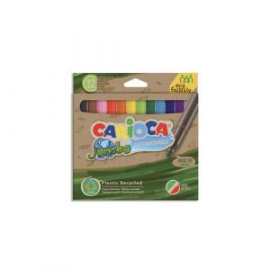 Carioca Eco Family Jumbo stylo-feutre Multicolore 12 pi&egrave;ce(s)