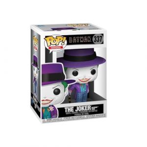 Funko Pop Heroes:Batman 1989 -Joker w/Hat. Chase This Pop Figure Comes with a 1 in 6 Chance of Receiving The Special Addition Alternative Rare Chase Version